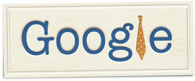 Das Google Doodle zum Vatertag 2011