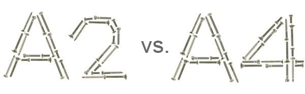 Edelstahlschrauben: Wann A2 und wann A4 verwenden?