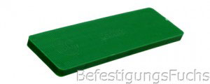 Grüner Verglasungsklotz mit 5 mm Dicke