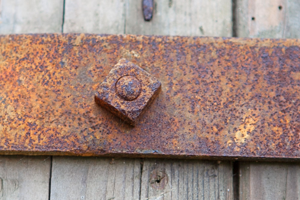 Rostige Schraube