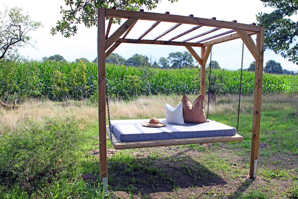 Pergola selber bauen: Die Tagesbettschaukel