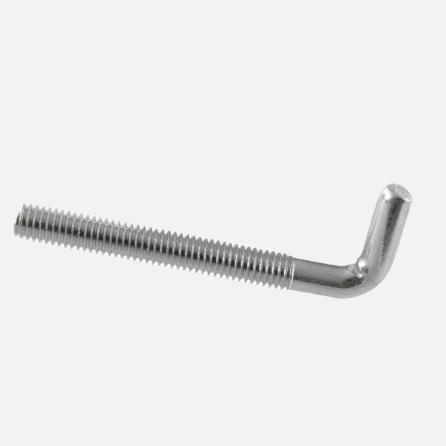 1 Schraubhaken M6x60 - Typ 4E - gerade Form - galv verzinkt
