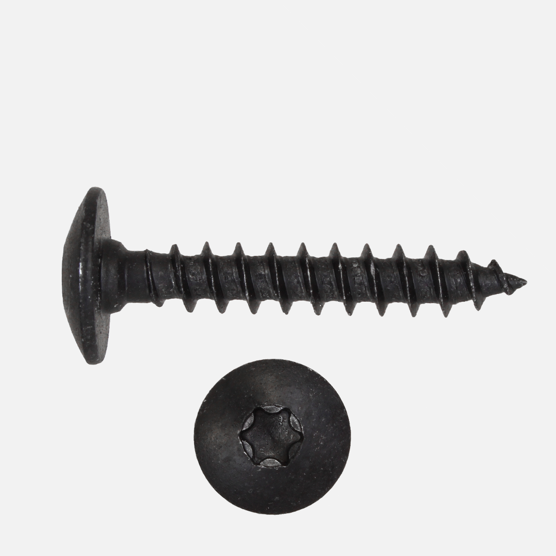 Beschlagschraube | Linsenkopf | ruspert schwarz