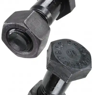 1 Sechskant-Passschraube M12x35mm - DIN 7968 - 8.8 , blank