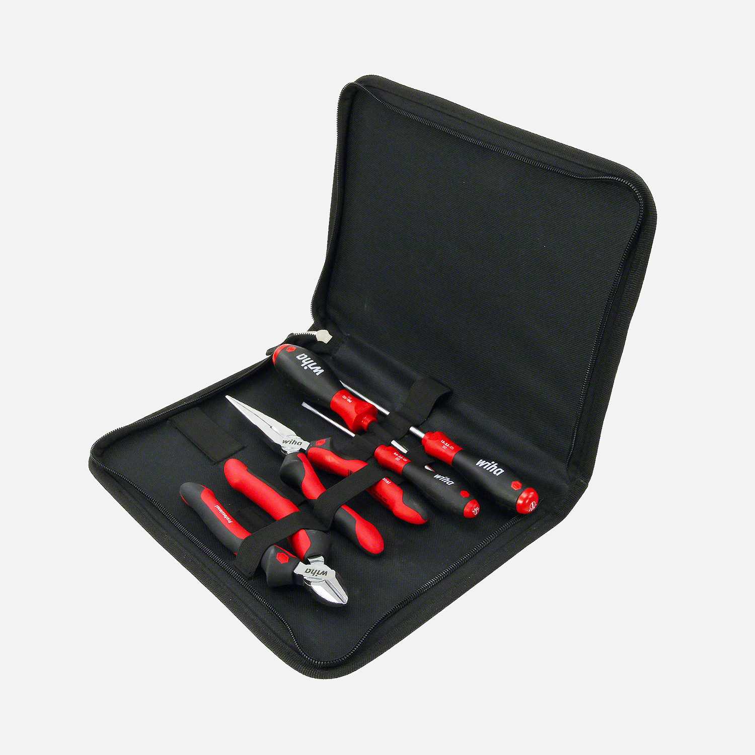 5-tlg. Wiha Werkzeugsatz Professional Mix mit Zangen und Schraubendrehern