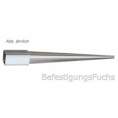 Einschlagbodenhülse für Pfosten