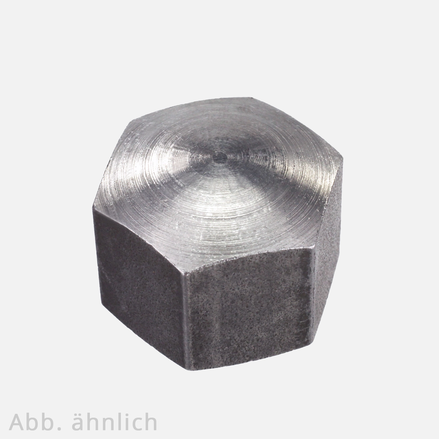 50 Sechskant-Hutmuttern niedrige Form DIN 917 Feingewinde M16x1,5mm ...