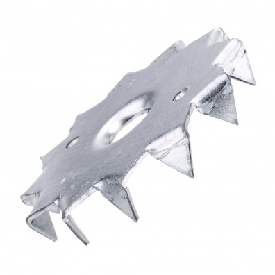10 Einpressdübel DIN 1052 1-seitig verzinkt 48 mm Durchmesser