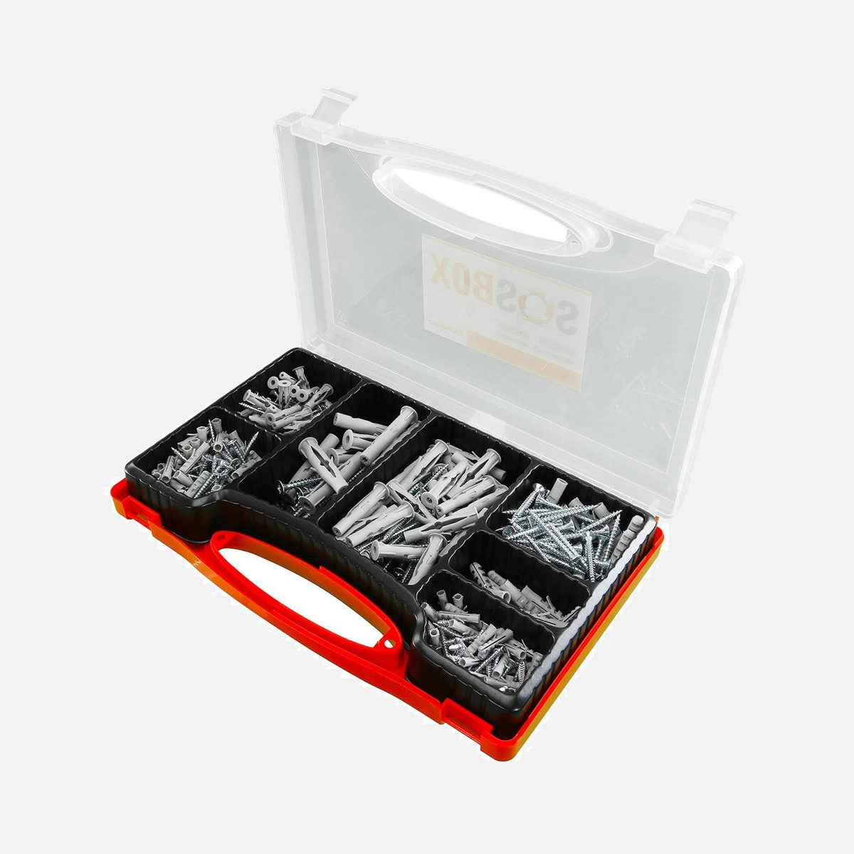 360 tlg. FISCHER Sortimentsbox mit S Spreizdübel und FU Universaldübel 5 - 10mm, inkl. Schrauben