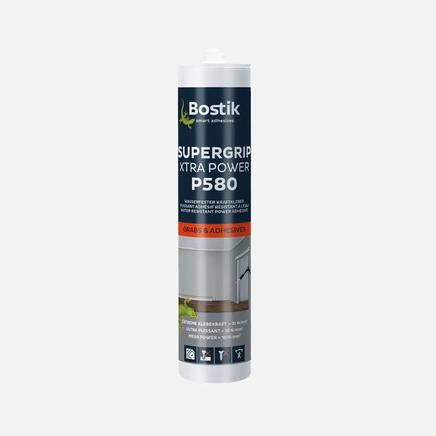 1 Kartusche BOSTIK Supergrip Extra Power 435g P580 - PU-Kleber