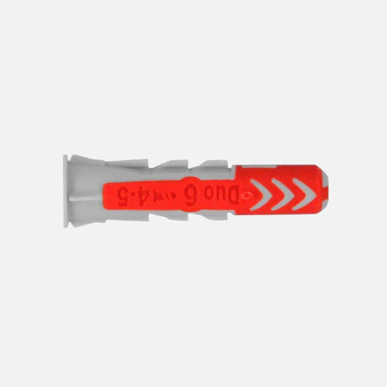 50 FISCHER DUOPOWER Nylon-Dübel - 6x30 mm - mit Senkkopfschrauben