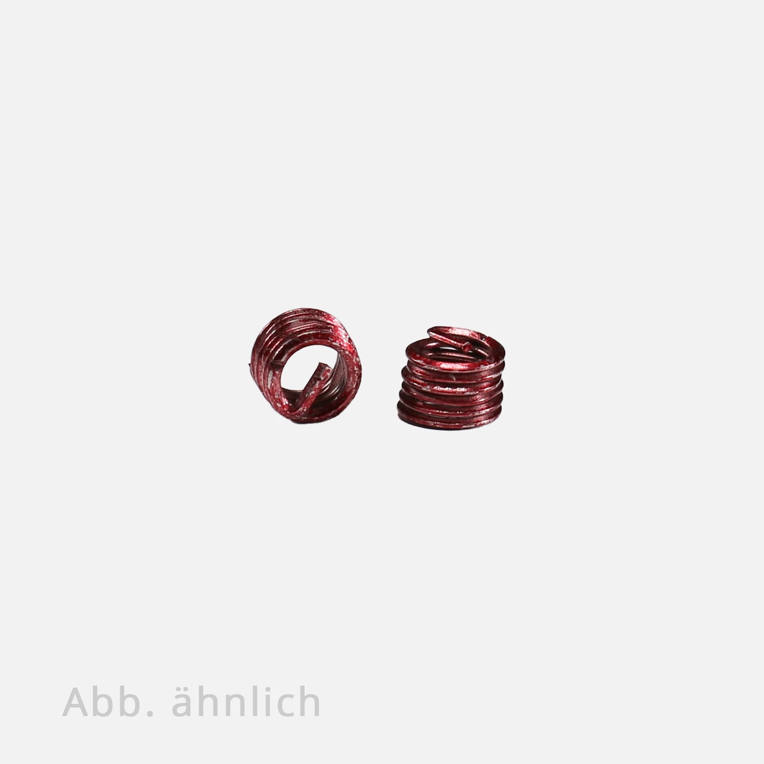 25 Amecoil Gewindeeinsätze , Typ B-SR, mit Mitnehmerzapfen, BM4, Länge 6 mm , Edelstahl A2