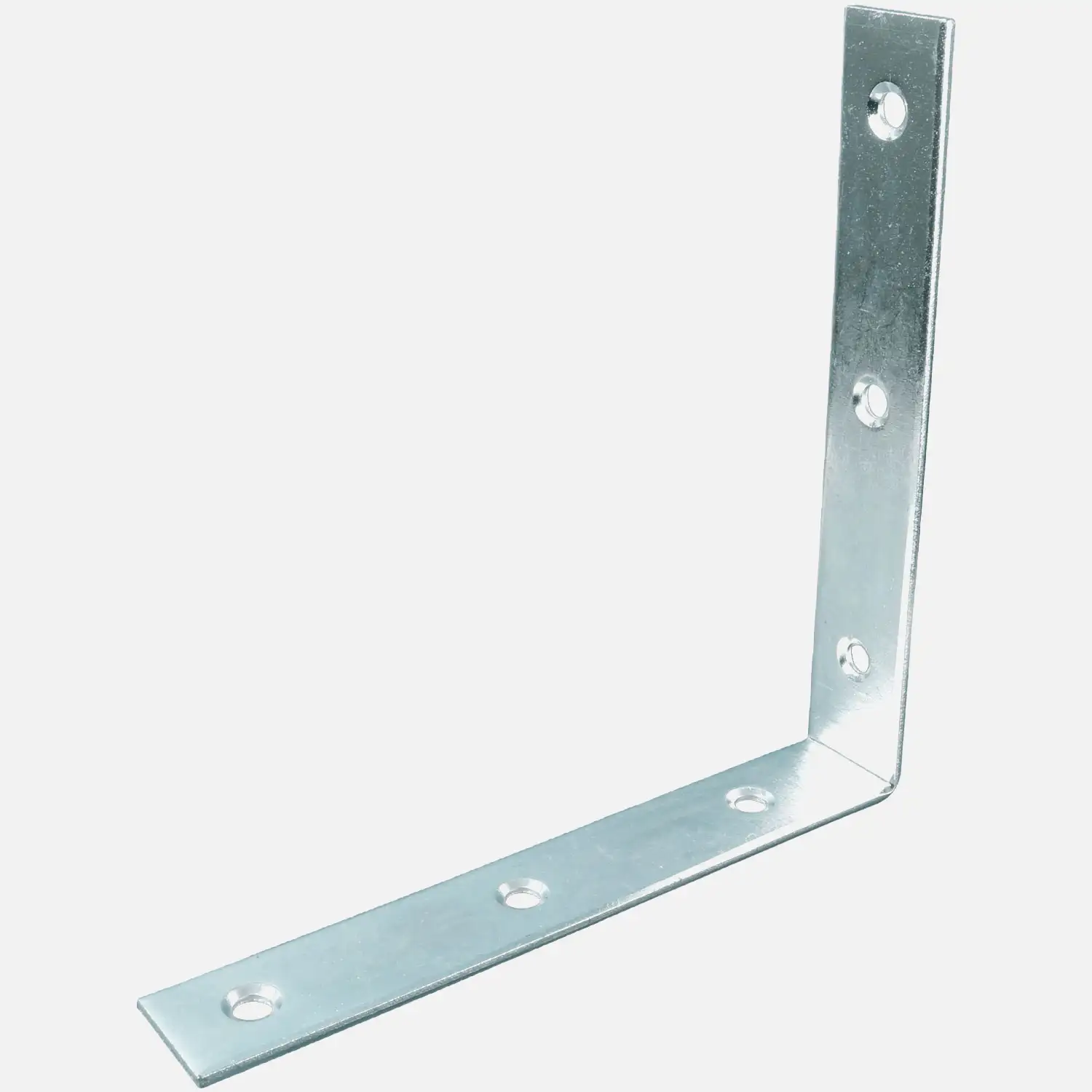 1 Stuhlwinkel, blau verzinkt - 150x150x25x3 mm