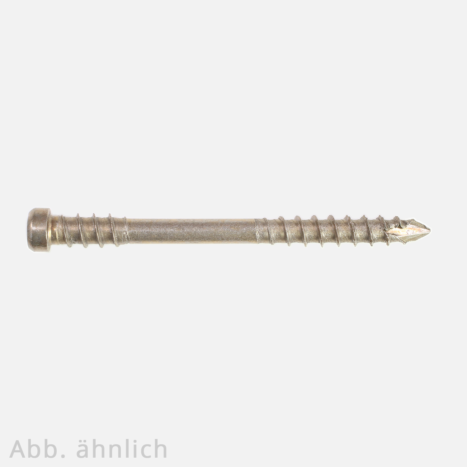 200 SPAX Terrassenschrauben 5x50 mm - Edelstahl A2 Antik - Zylinderkopf mit T-Star Antrieb 