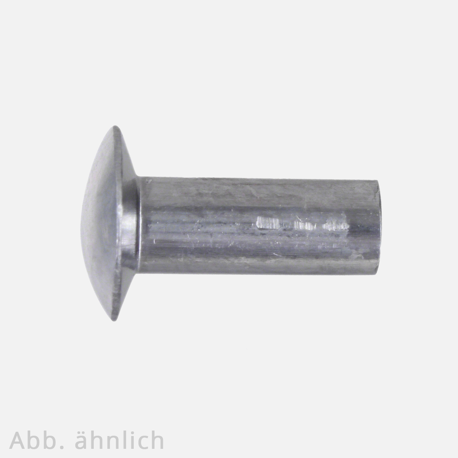 500 Linsennieten 6x16 mm - DIN 662 - Aluminium 99.5