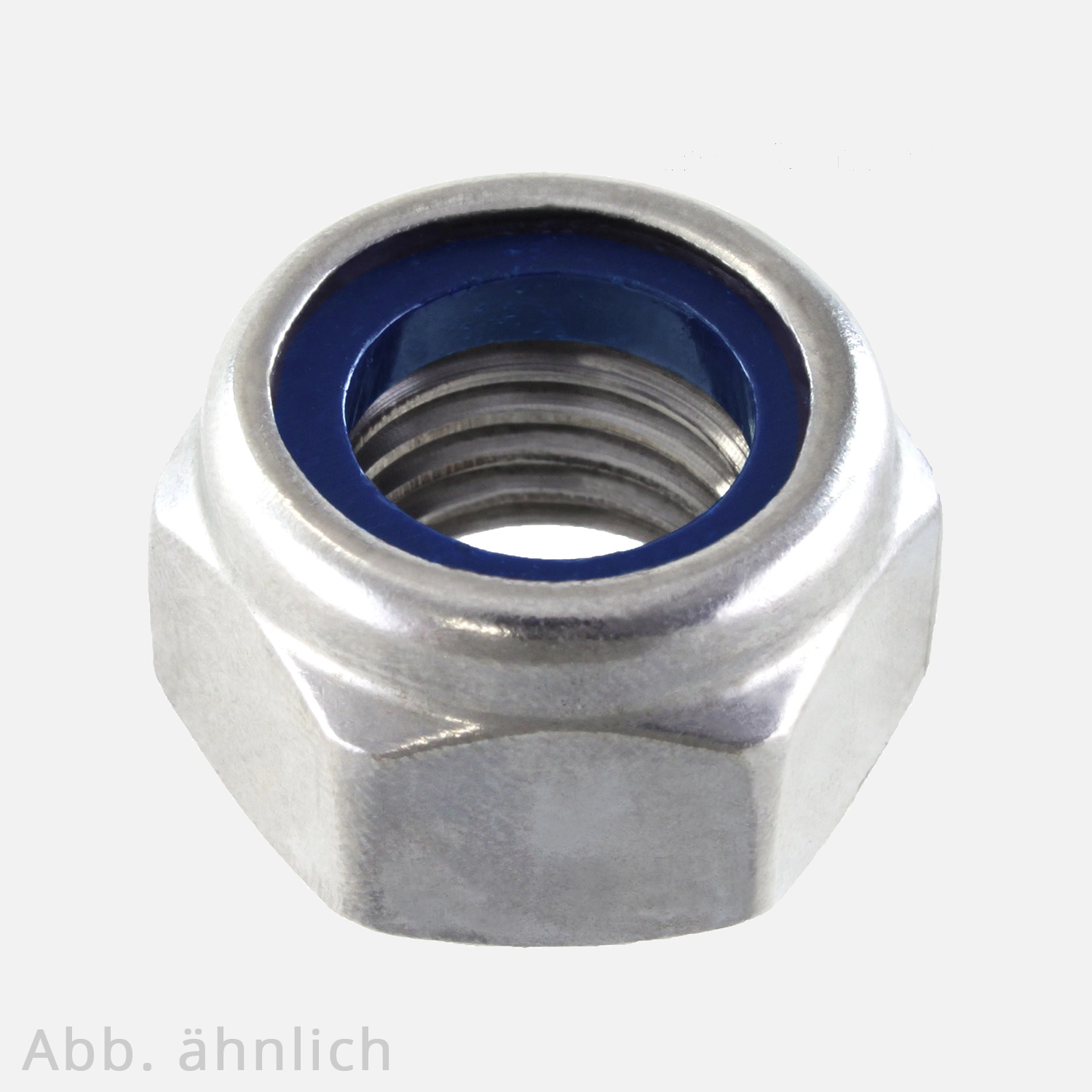 75 Sicherungsmuttern DIN 985 Edelstahl A4-80 M8