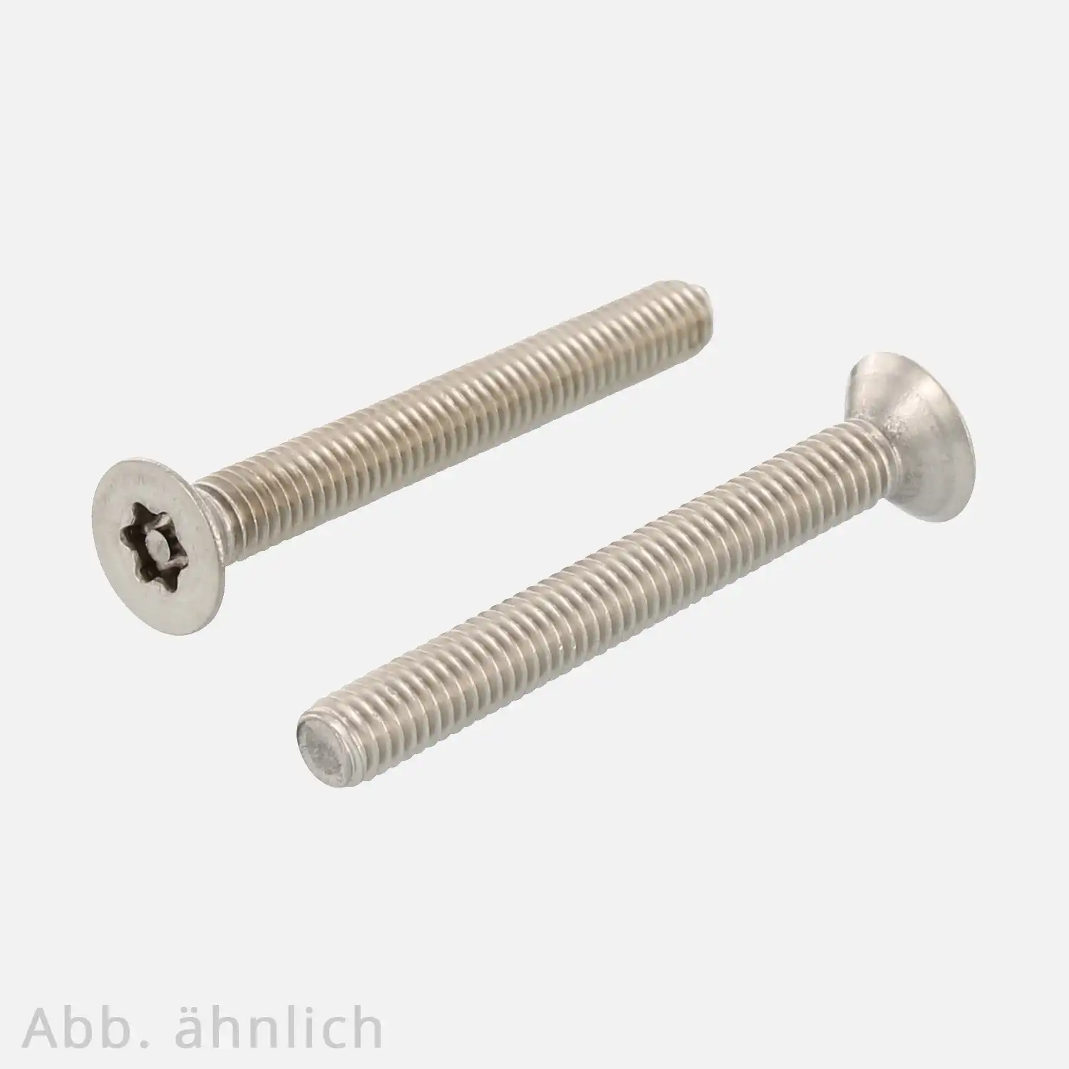 100 Sicherheitsschrauben, Senkkopf , M3,5x12 mm ,Antrieb Torx mit Loch/Tamper T15 , Edelstahl A2