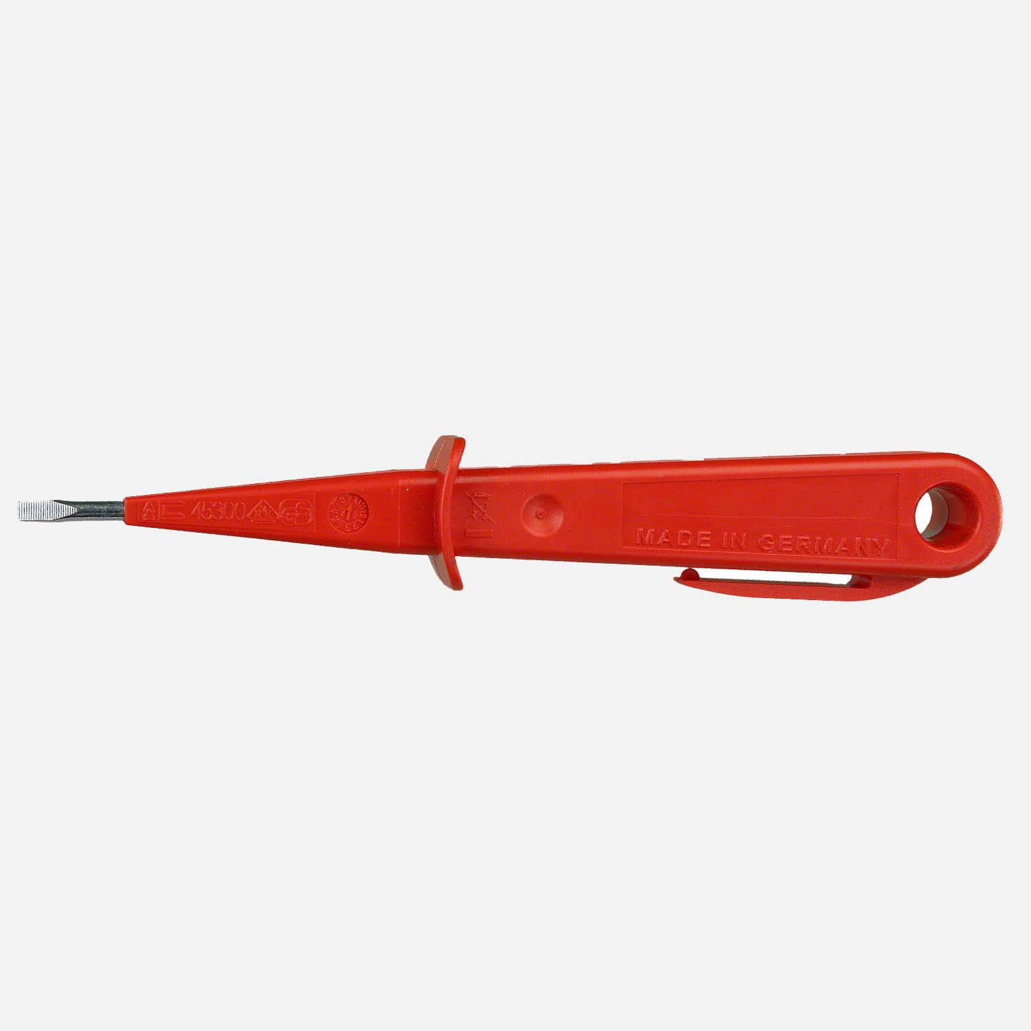1 EURO - Spannungsprüfer in kompakter Bauform 120-250 Volt