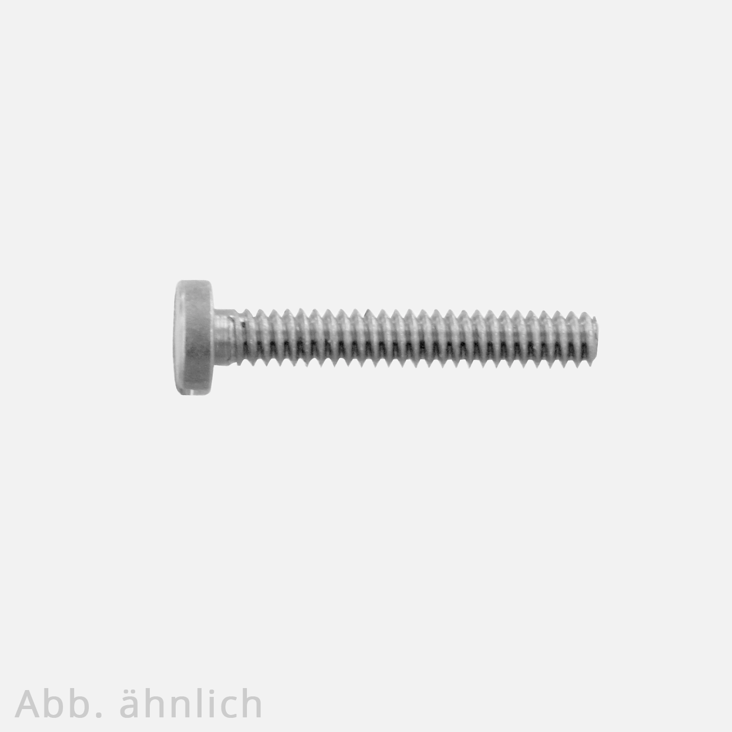 Zylinderschraube | DIN 84 | Schlitz | blank gedreht