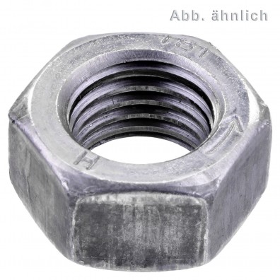 Sechskantmutter | DIN 934 | Linksgewinde | SW | Stahl 8.0 