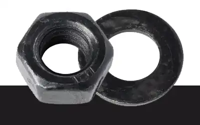 Muttern & Scheiben in schwarz Kategoriebild