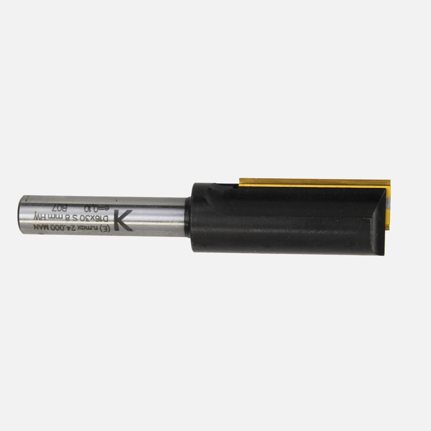 1 Edessö WPL- Nutfräser Einschneidige Ausführung, 8 mm Schaft 16x 30 mm