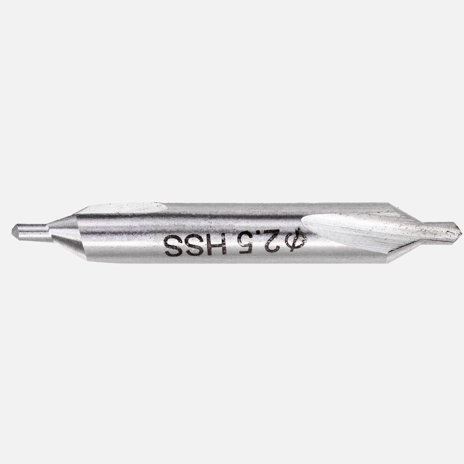 1 Zentrierbohrer HSS-G DIN 333 geschliffen 2,5 mm 
