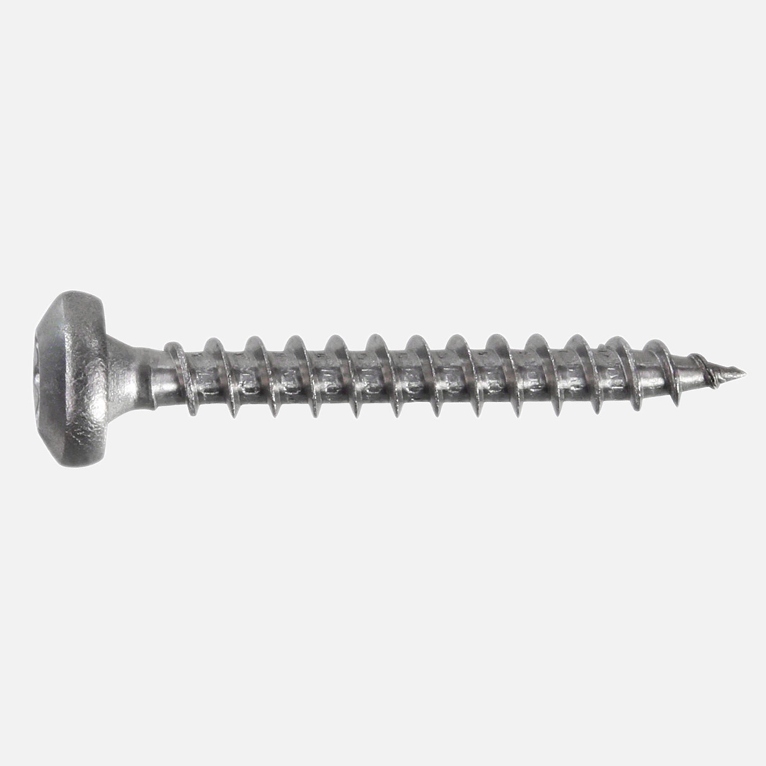 Spanplattenschraube | Vollgewinde | Pan-Head | TX | Edelstahl A2
