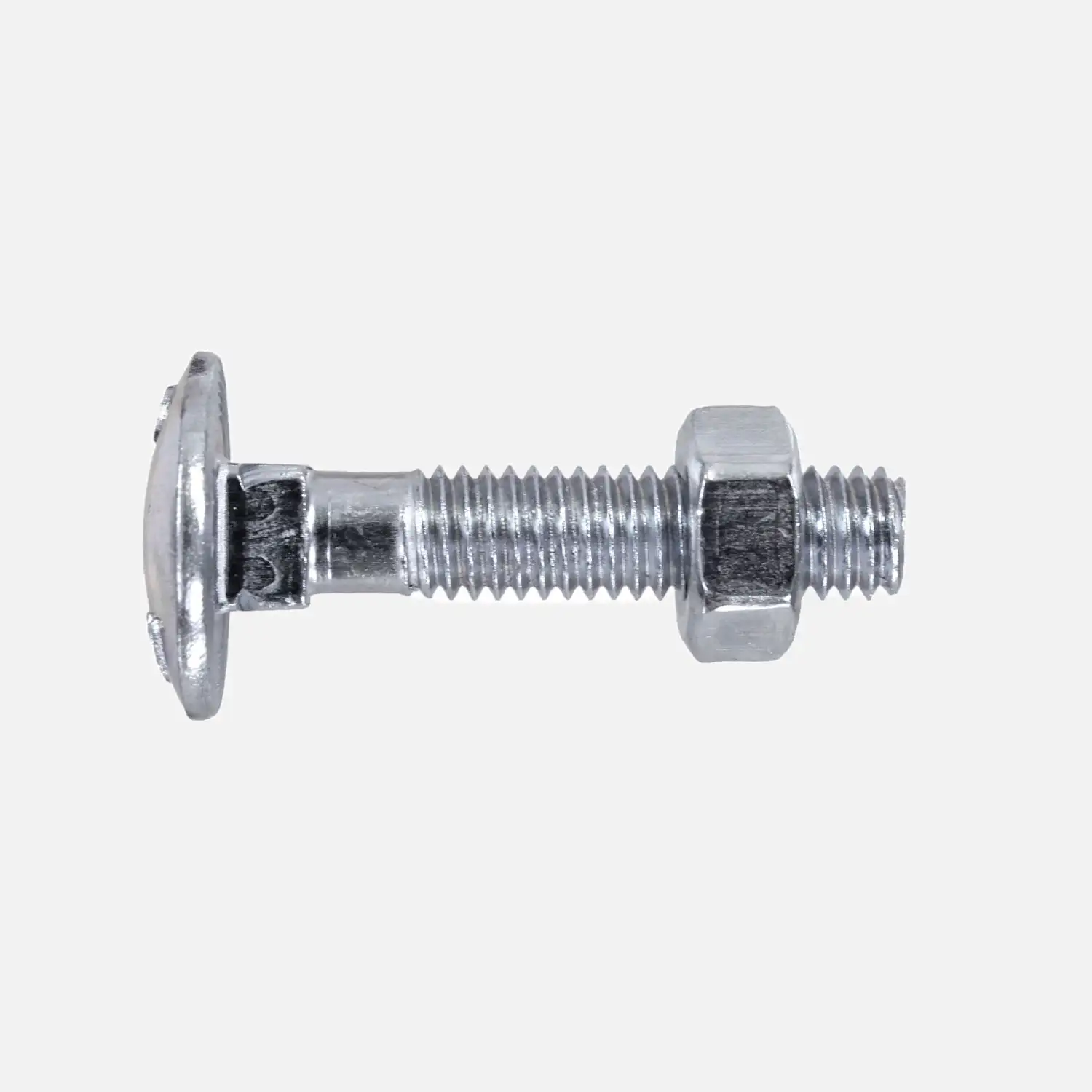 Schlossschraube | DIN 603 | galvanisch verzinkt | inkl. Mutter