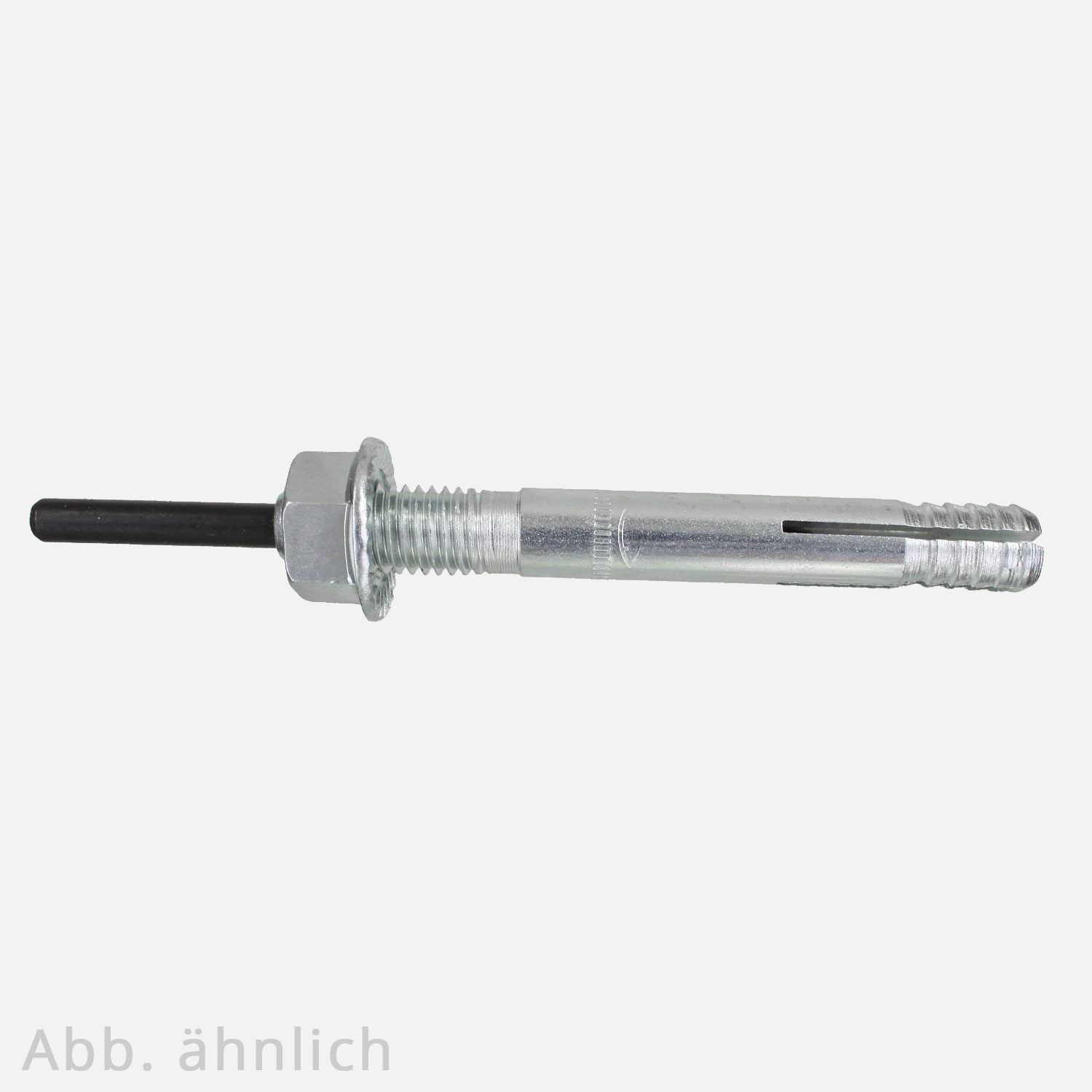 25 FISCHER Mauerschrauben MR 8x70 mm - verzinkt - mit Mutter und Scheibe
