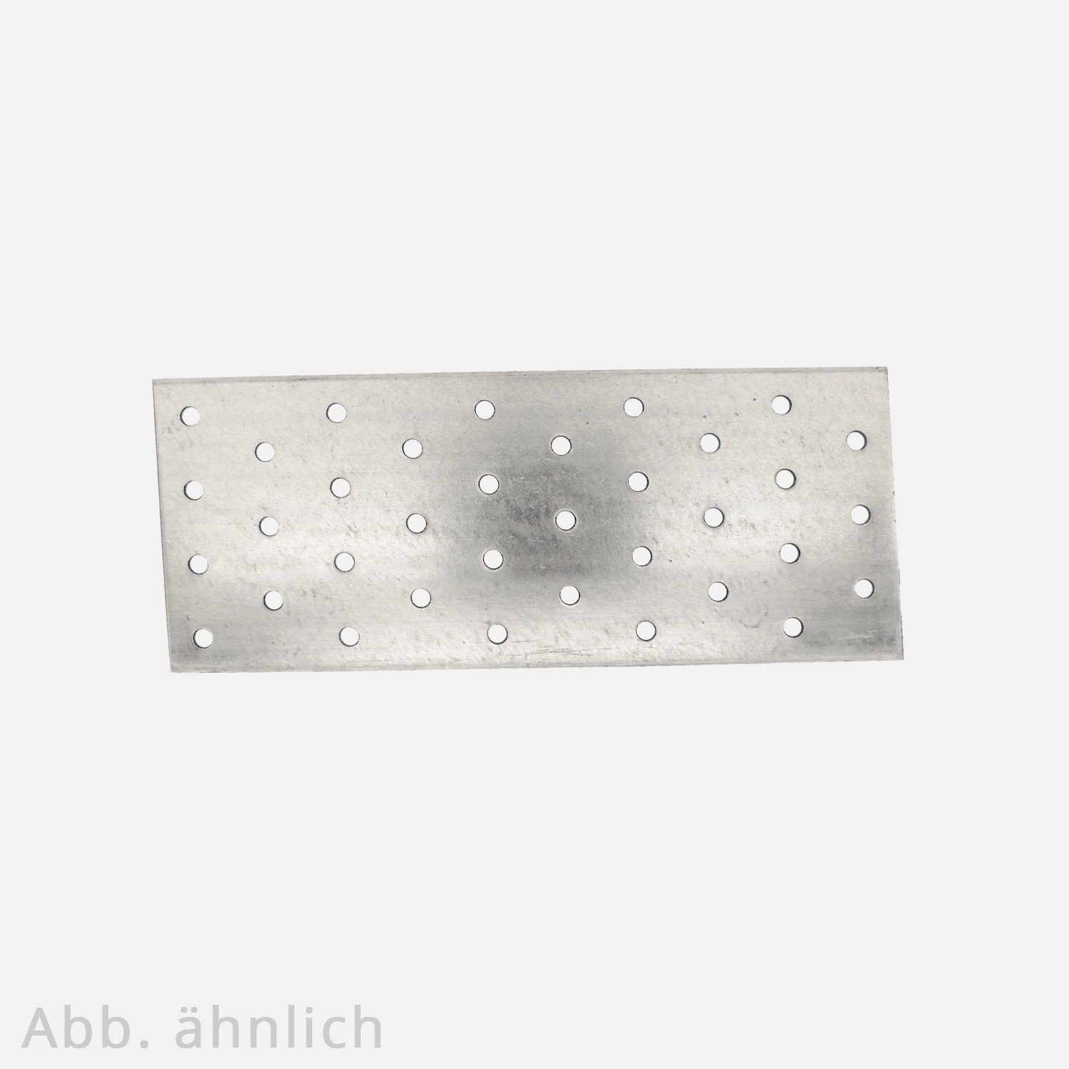 50 Standard Lochbleche feuerverzinkt 60x160x2 mm