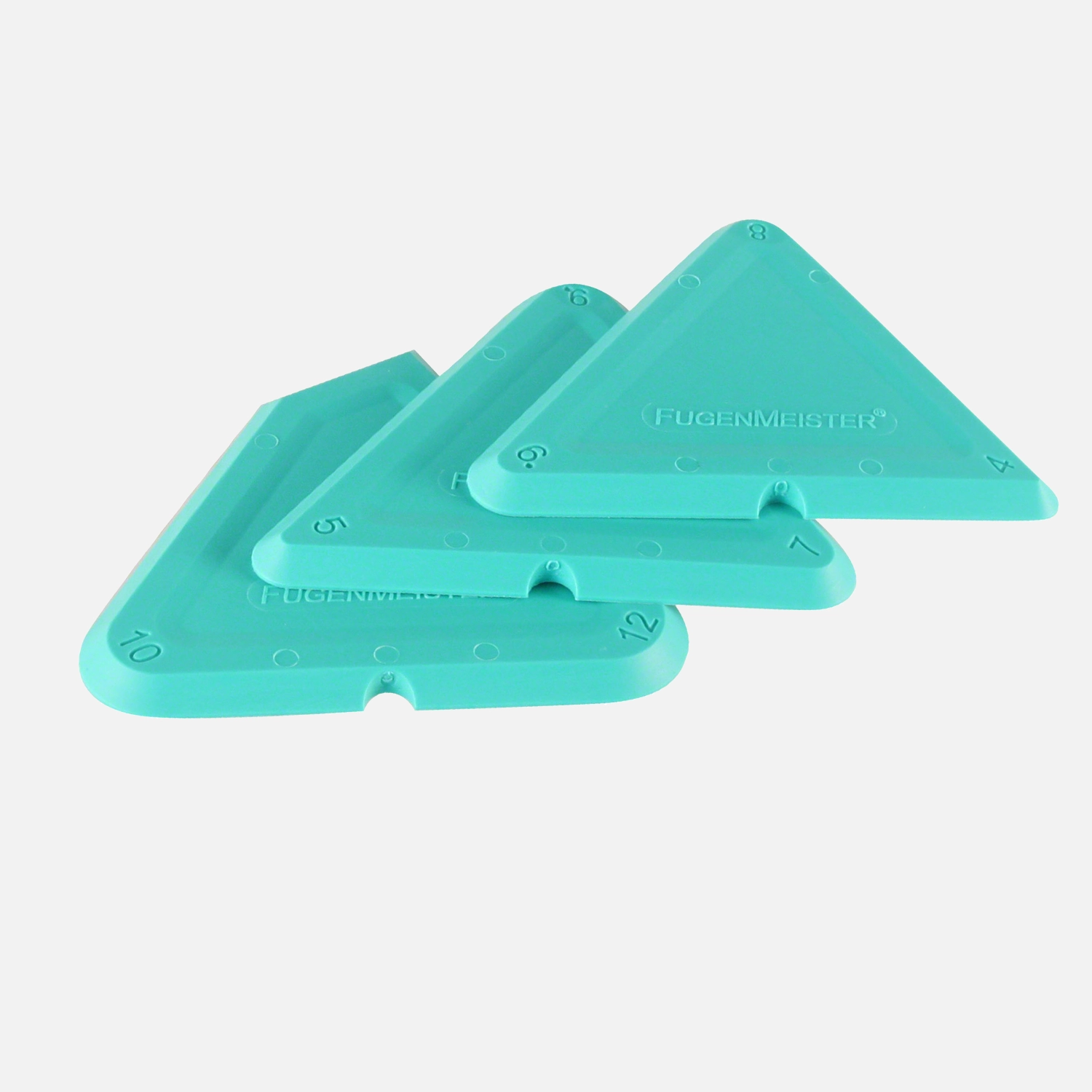 1 FUGENMEISTER - Silikonabzieher - Radien TripleFix - im 3er Set