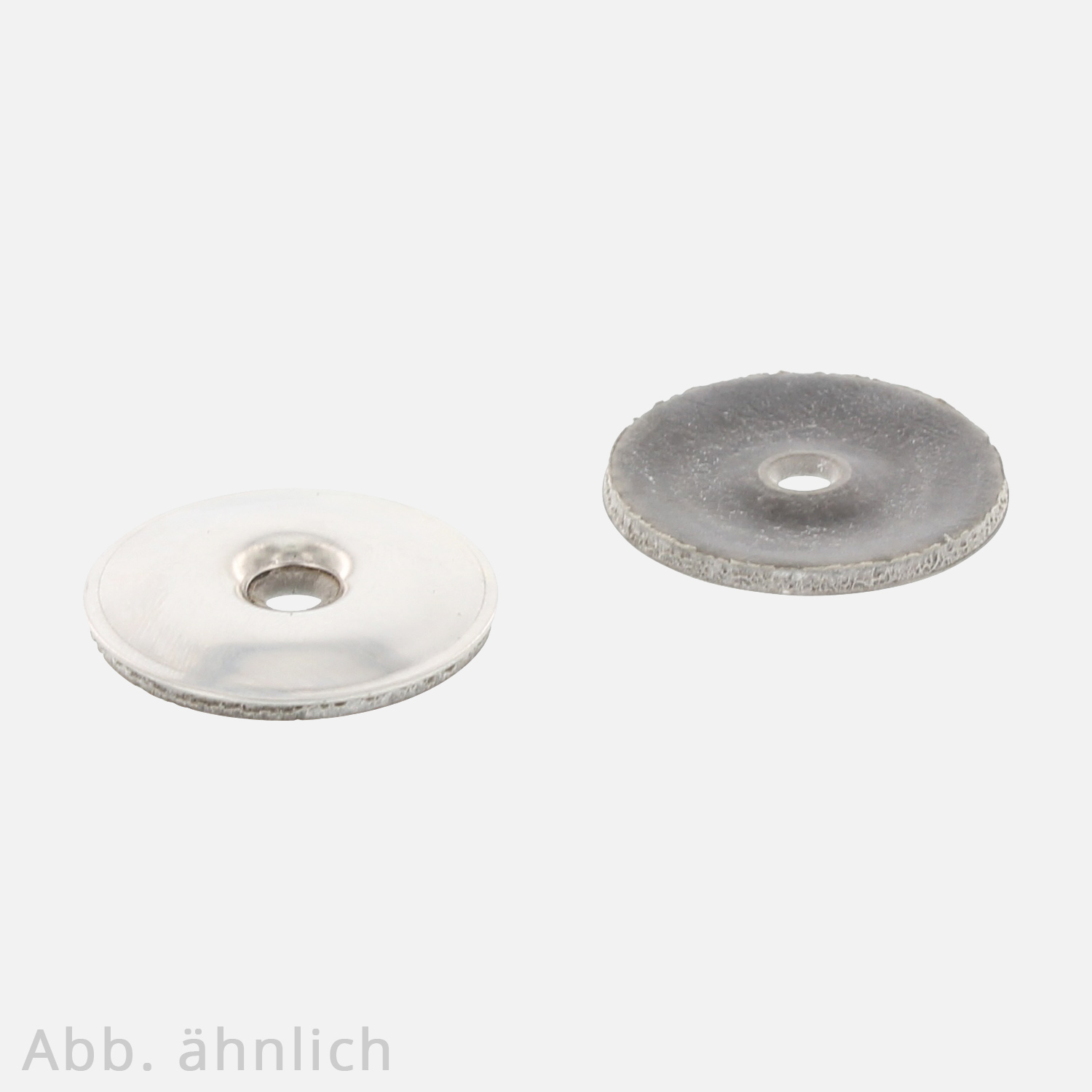 1000 Gewölbte Dichtscheiben mit grauer EPDM Dichtung für Linsensenkopfschrauben 2 mm dick , 10,5x25 mm  , Edelstahl A4