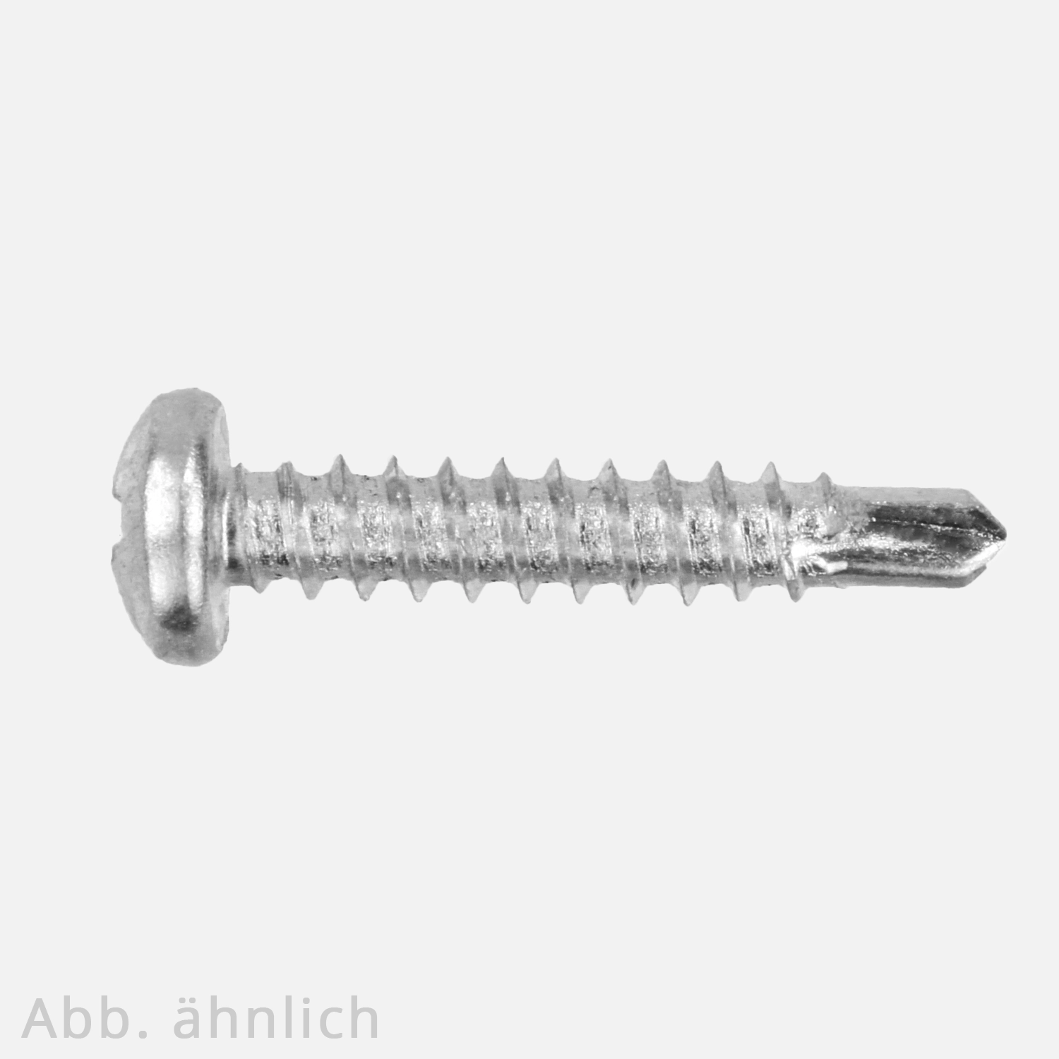 Bohrschraube | DIN 7504 | Linsenkopf | Form N-H | Stahl | verzinkt 