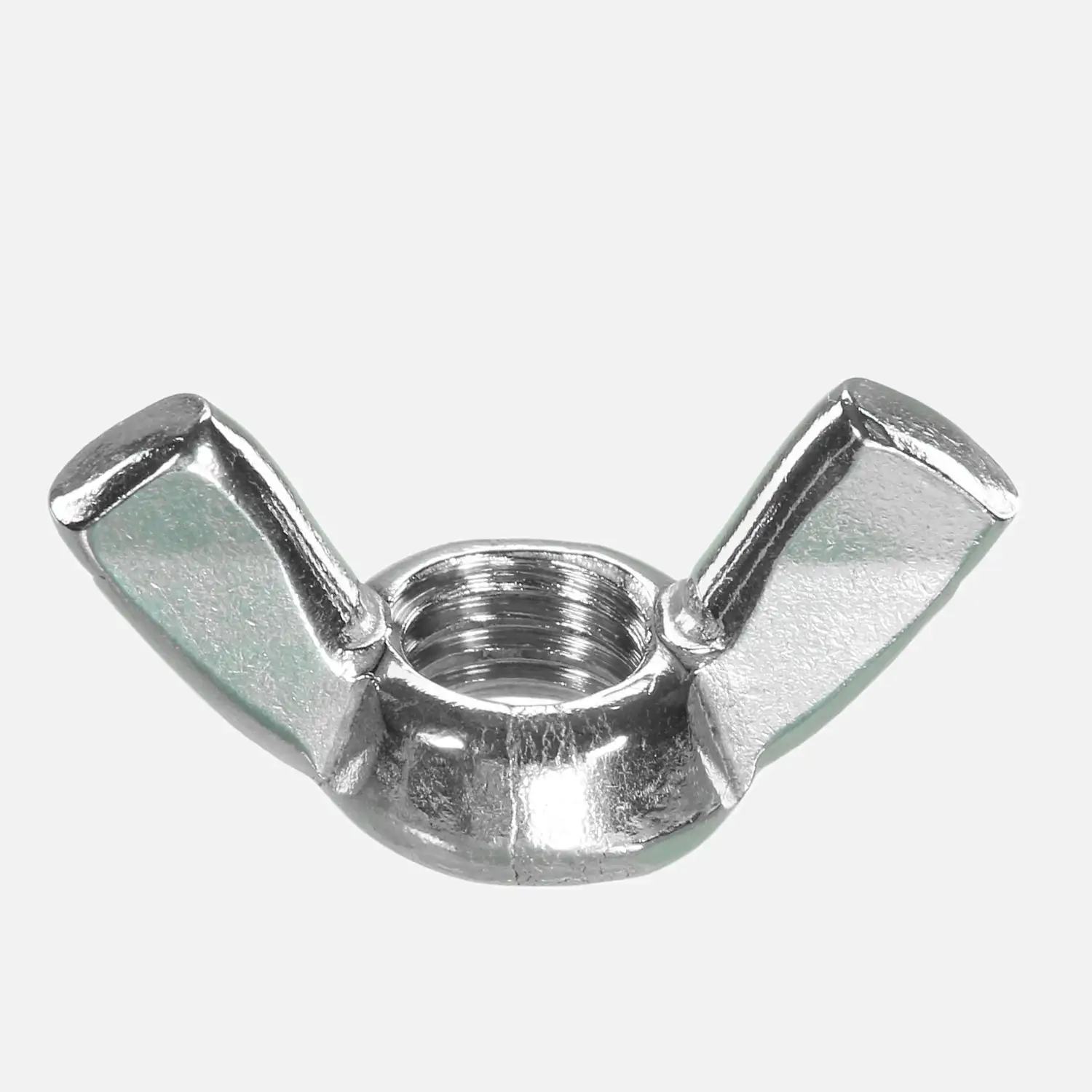 100 Flügelmuttern amerikanische (gepresste) Form Edelstahl A2 M10