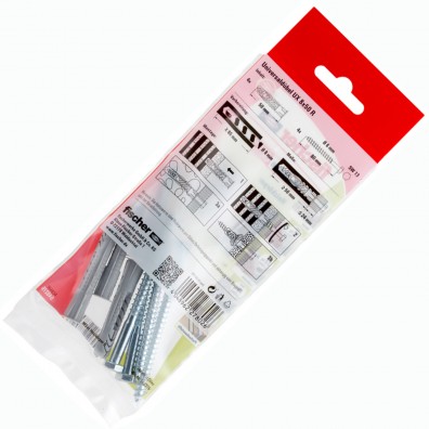 8 tlg. FISCHER Montage-Set Heizkörper