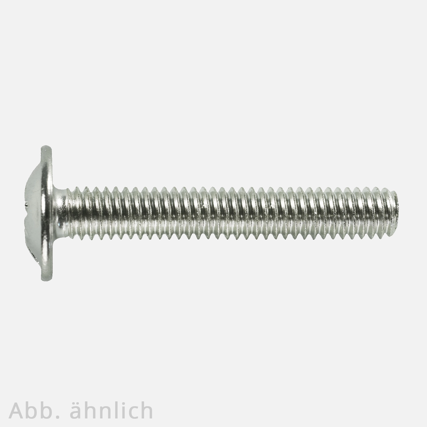 Möbelgriffschraube | Kombi-Kreuzschlitz | PZ | vernickelt