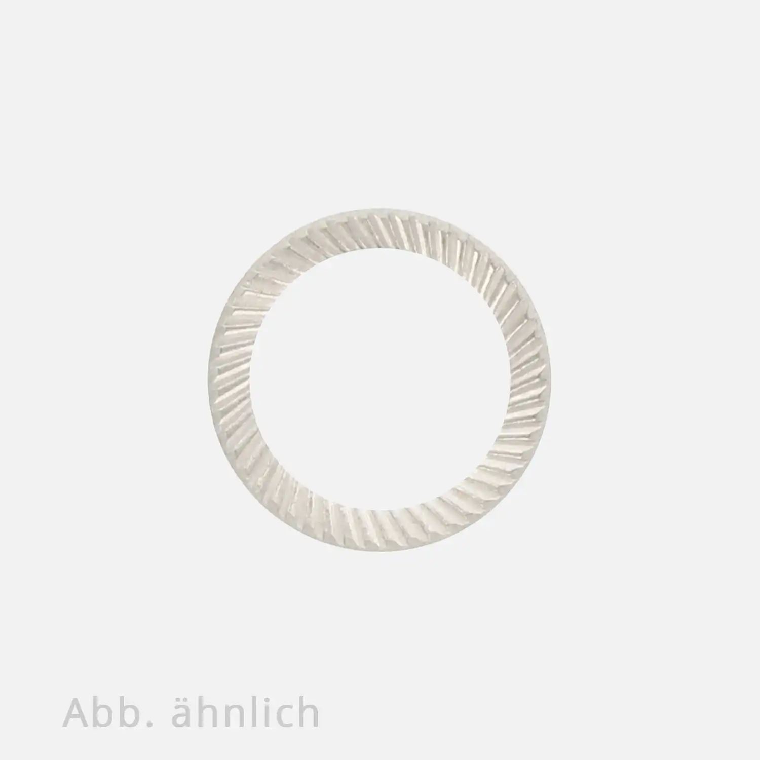 500 Schnorr-Sicherungsscheiben Form S für M12, 13x18x1,1 mm , Edelstahl A2