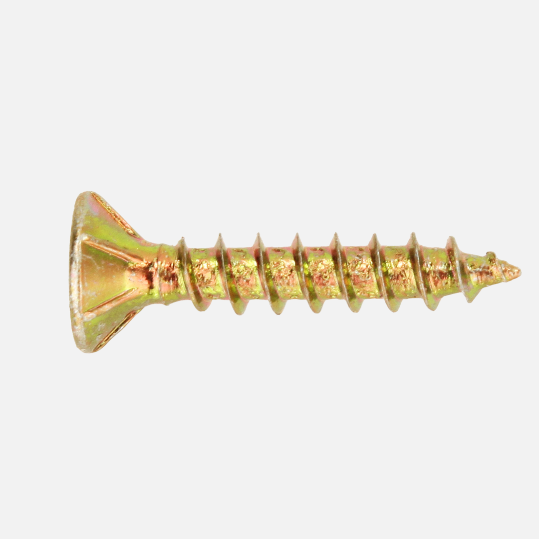 Spanplattenschraube | Senkkopf | Vollgewinde | TX | gelb verzinkt