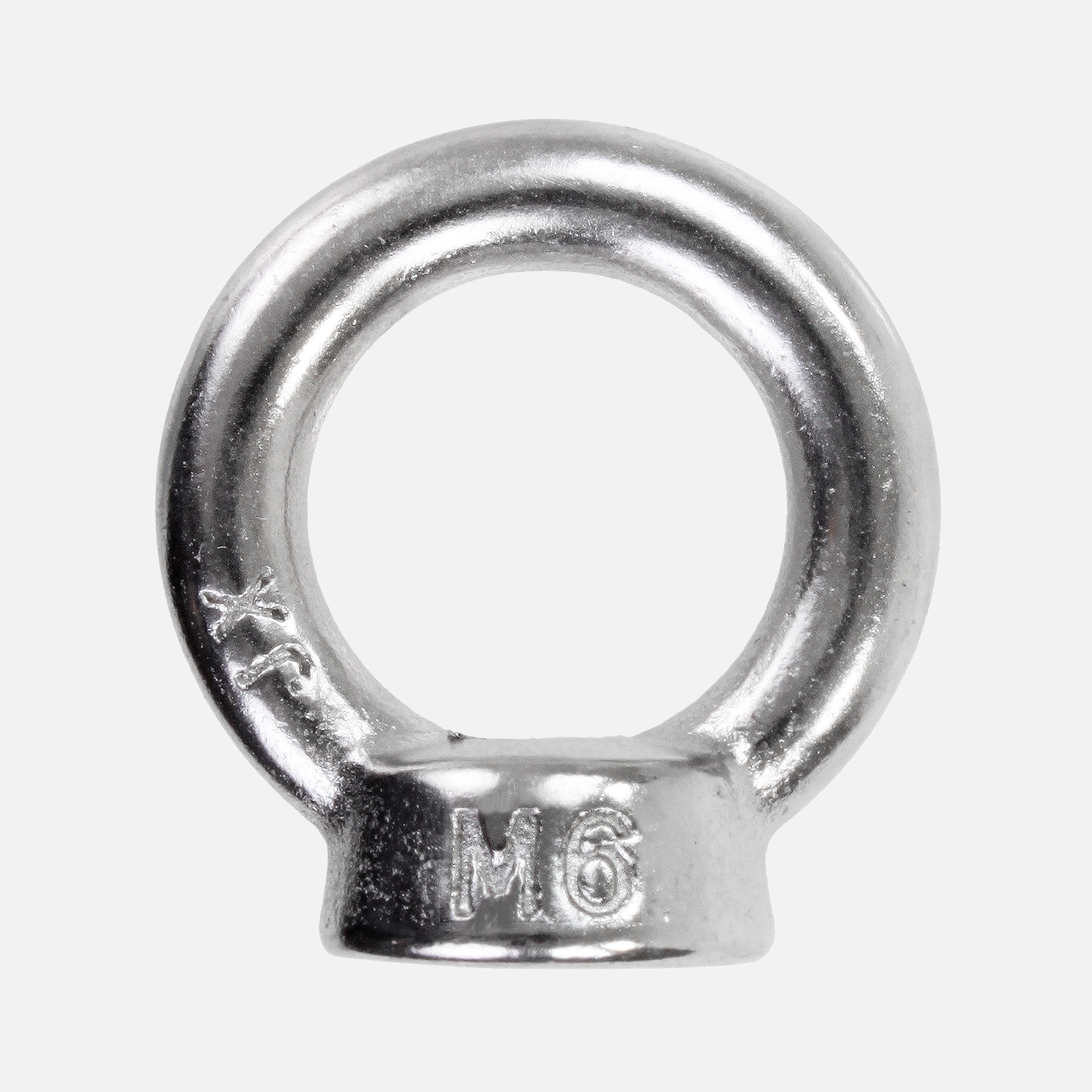 25 Ringmuttern - M6 - gegossene Ausführung - Edelstahl A2