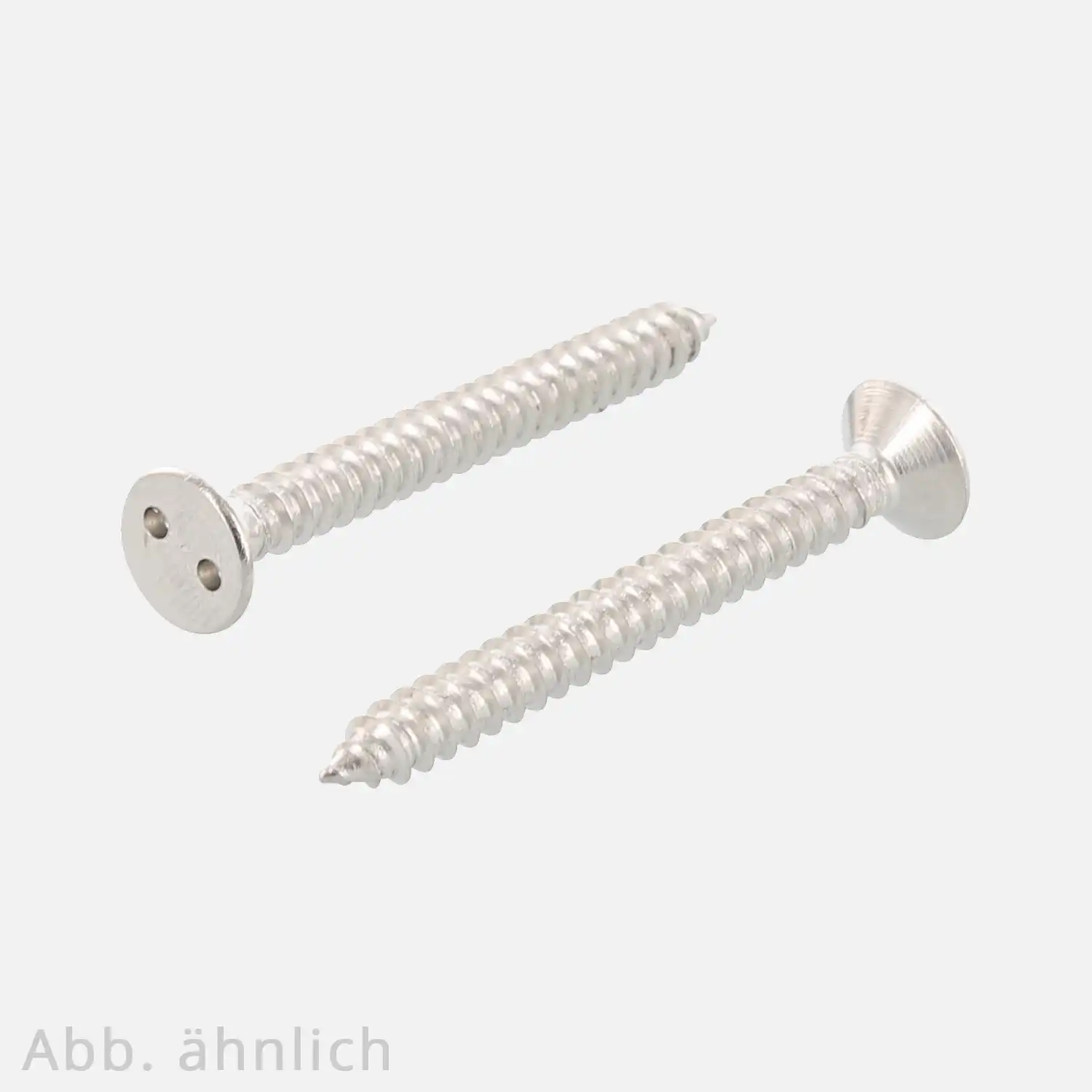 100 Sicherheitsschrauben, Senkkopf , 4,2x38 mm ,Antrieb Spanner/Zweilochantrieb SP8 , Edelstahl A2