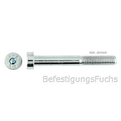 500 Zylinderschrauben M4x8mm - Innensechskant - DIN 7984 - galv verzinkt