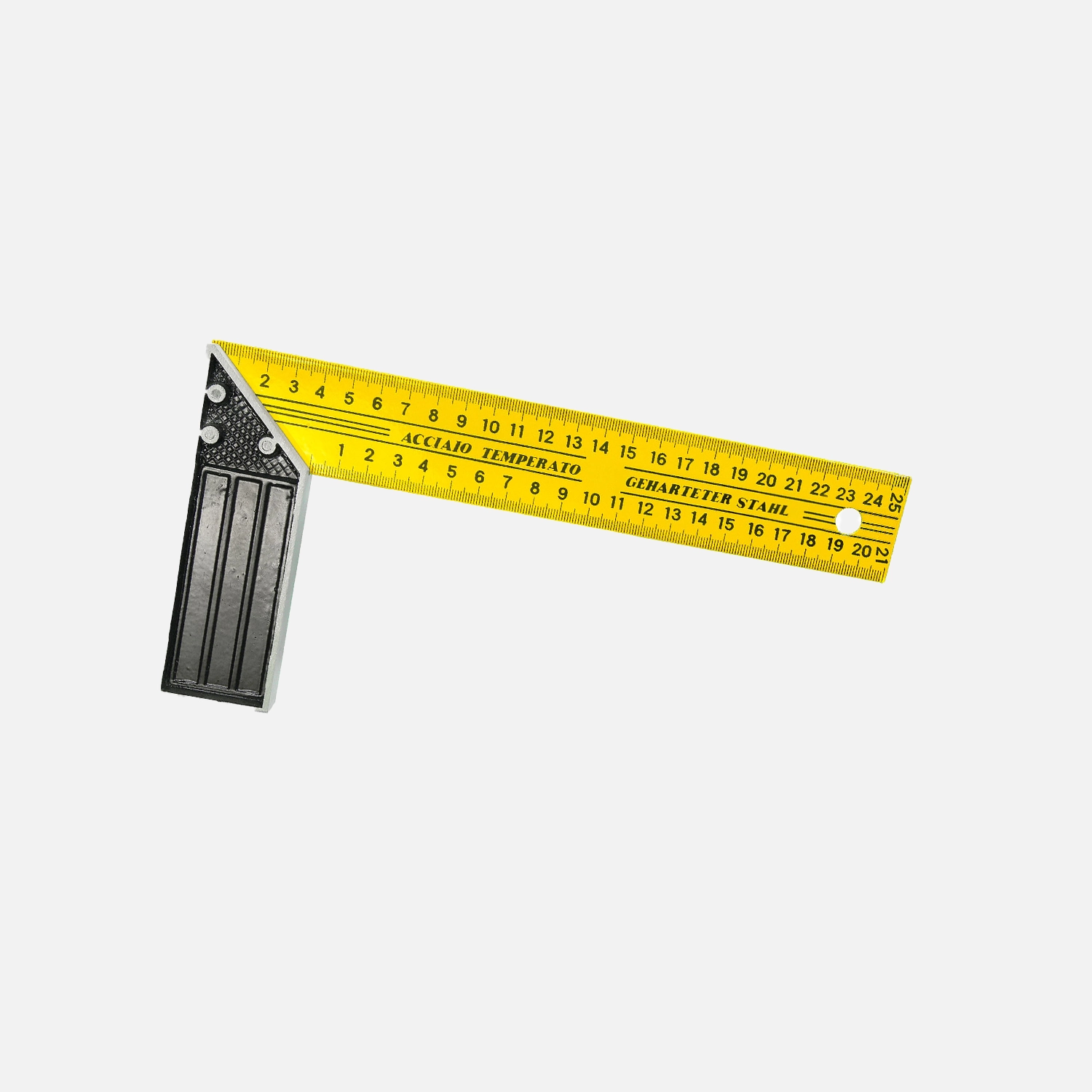 1 Schreinerwinkel, 250 mm, gehärteter Stahl