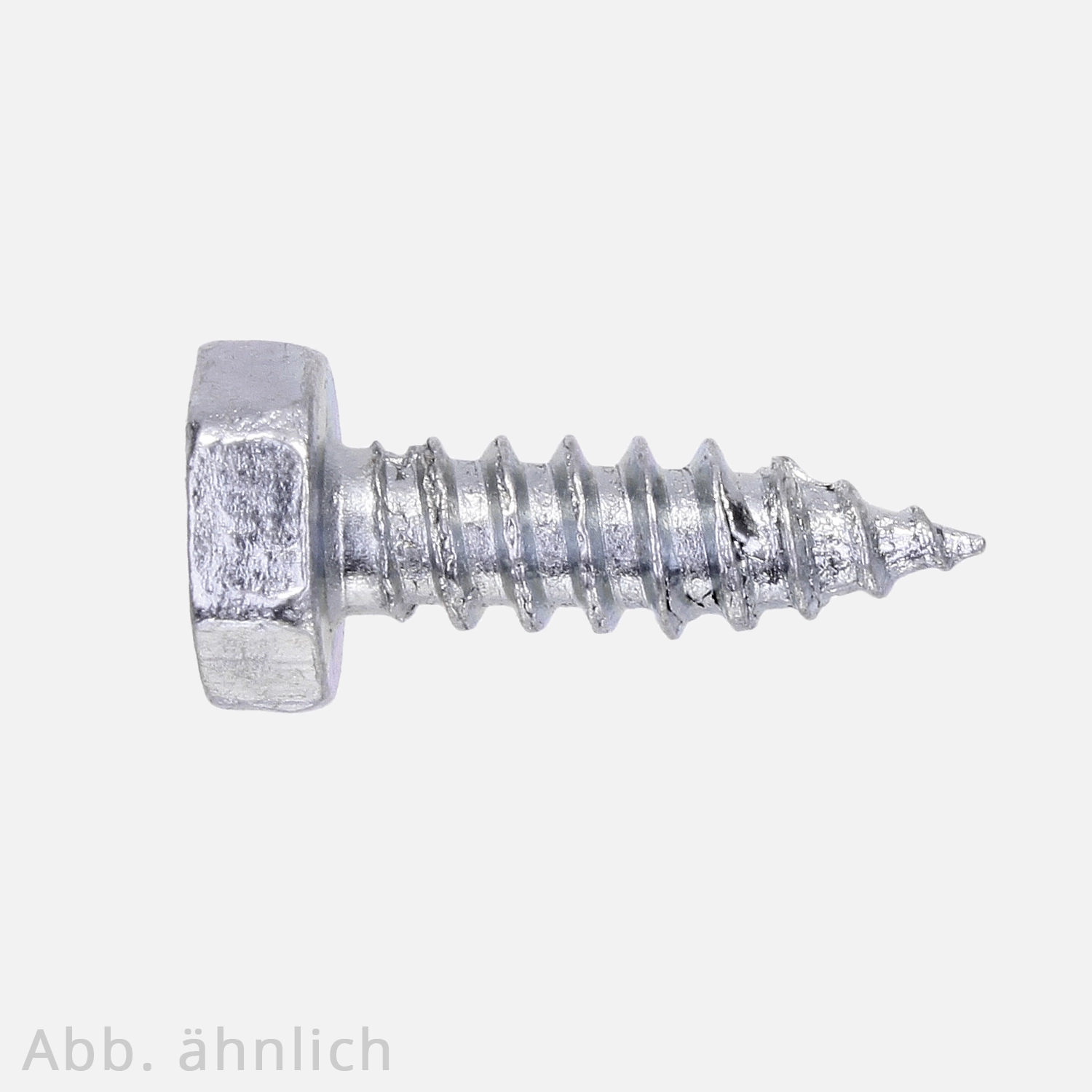 Sechskant-Blechschraube | DIN 7976 | Form C | mit Spitze | verzinkt