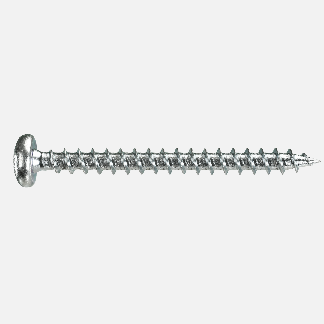 Spanplattenschraube | Vollgewinde | Pan-Head | TX | verzinkt