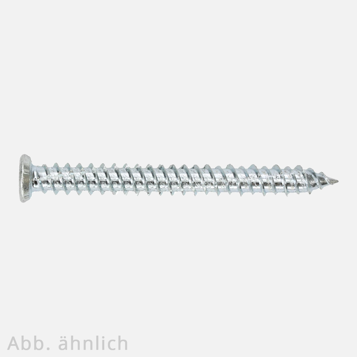 Fensterrahmenschraube | TX | großer Kopf für Kunststofffenster | verzinkt