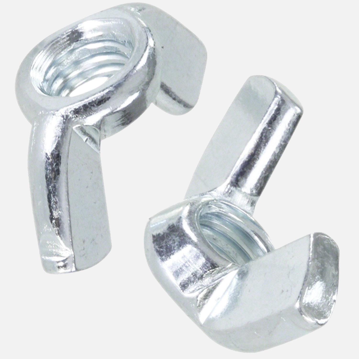 200 Flügelmuttern für M8 - amerikanische Form - verzinkt