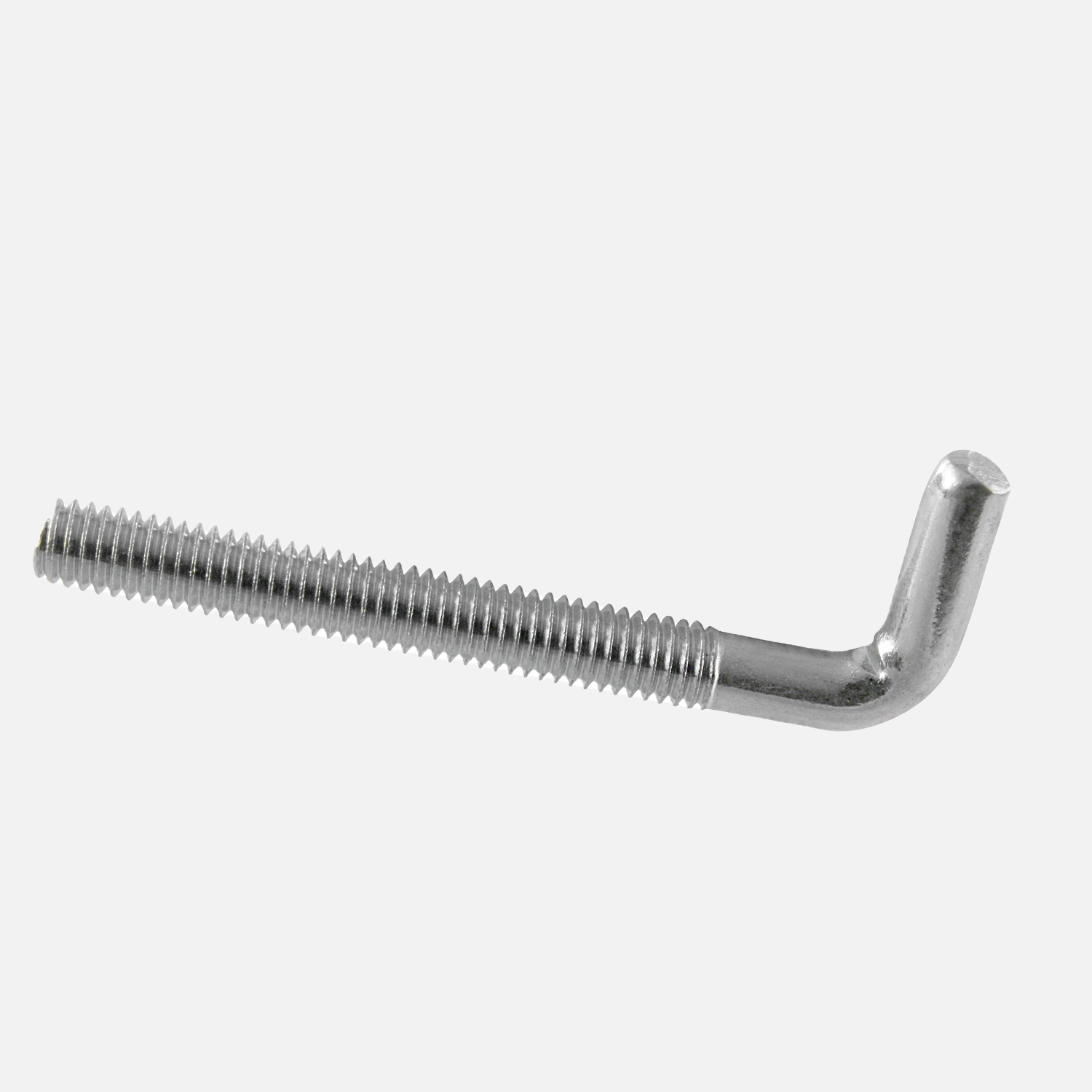 6 Schraubhaken M6x60 - Typ 4E - gerade Form - galv verzinkt