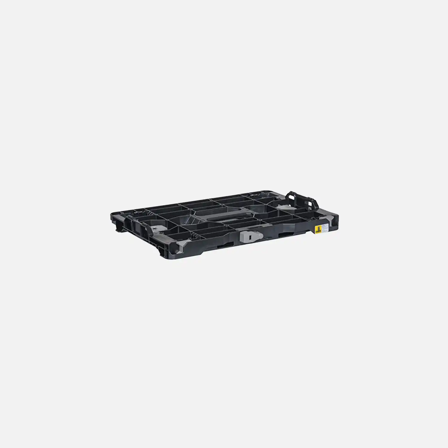 1 Allit EuroPlus HybridPlate sw, gr Multi-Adapter Platte Kopplungssystem
