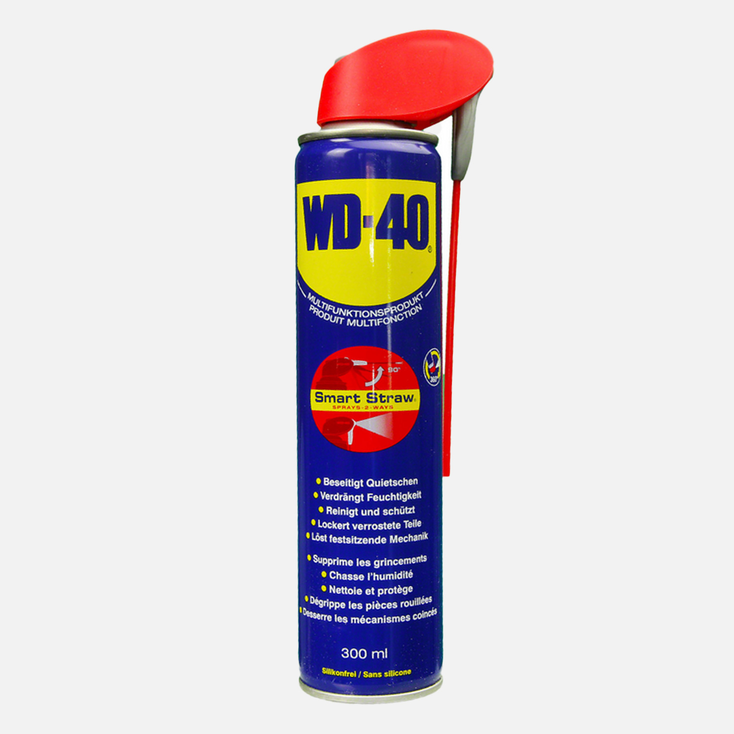 300 ml WD-40 Smart Straw Slim - Multifunktionsspray, Kriechöl, Schmieröl